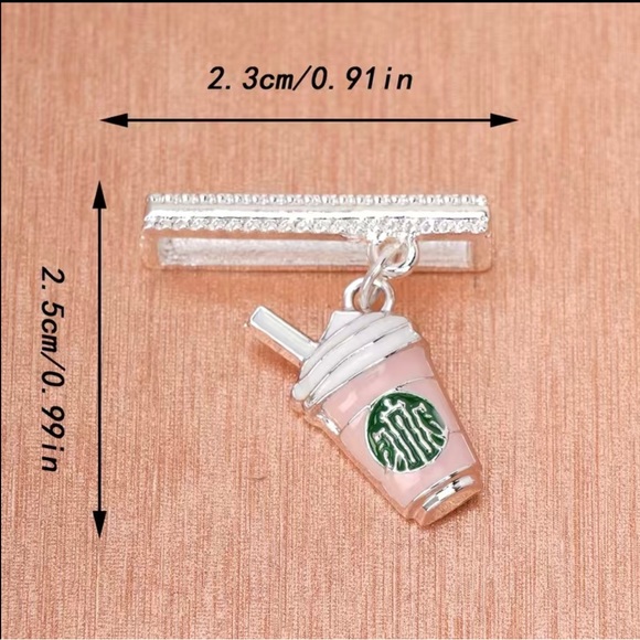 💕Coffee Cup Watch Band Charm - Picture 5 of 5